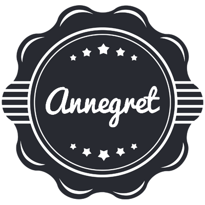 Annegret badge logo