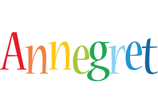 Annegret birthday logo
