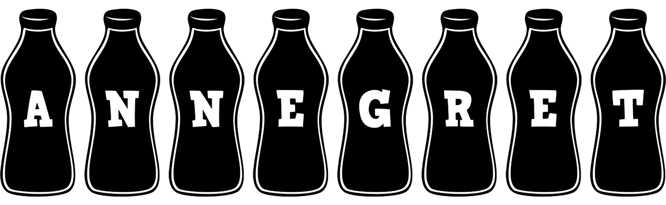 Annegret bottle logo