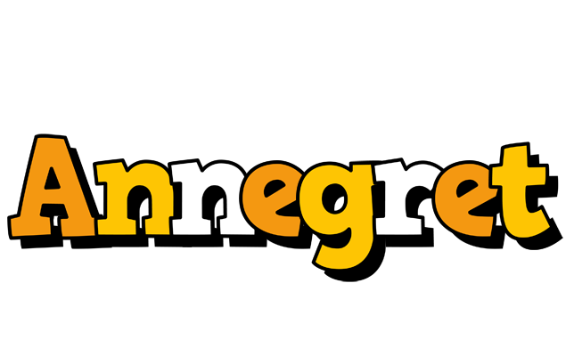 Annegret cartoon logo