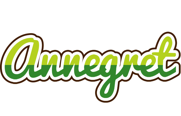 Annegret golfing logo