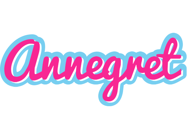 Annegret popstar logo