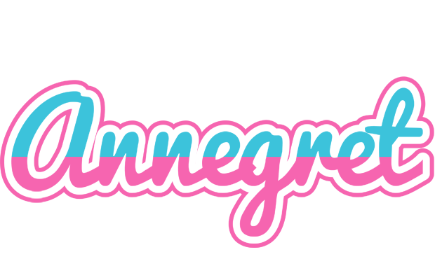 Annegret woman logo
