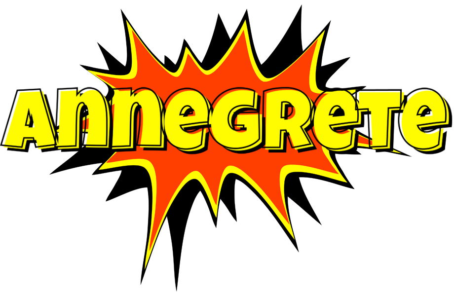 Annegrete bazinga logo