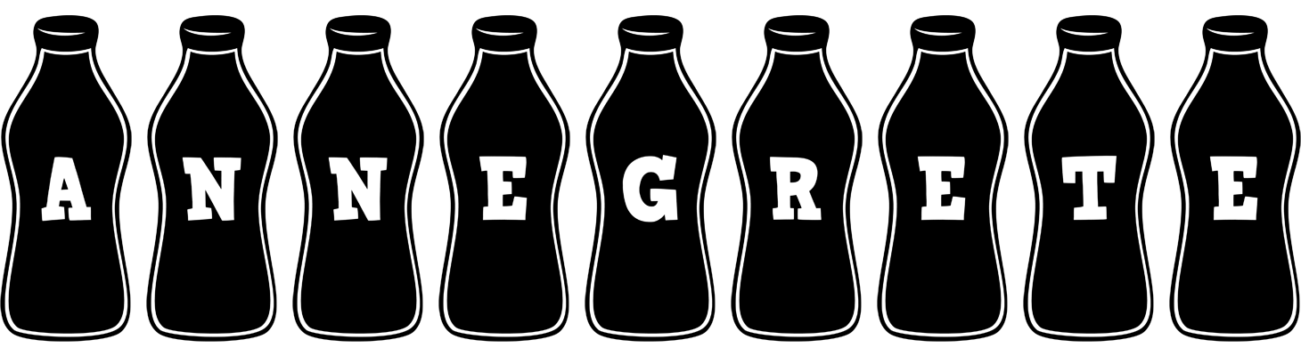 Annegrete bottle logo