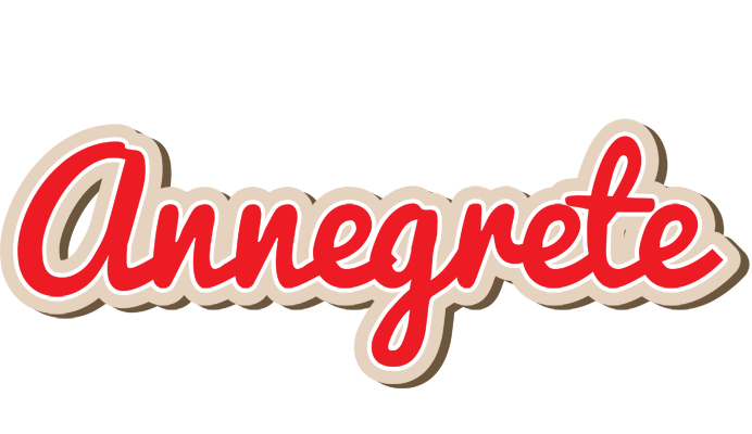 Annegrete chocolate logo