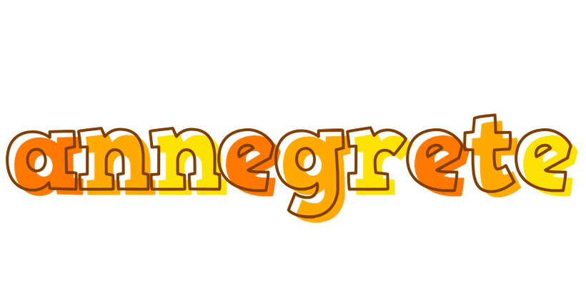 Annegrete desert logo