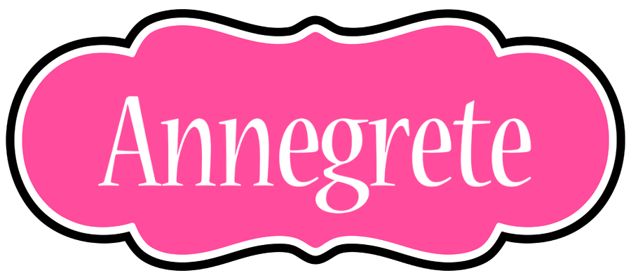 Annegrete invitation logo