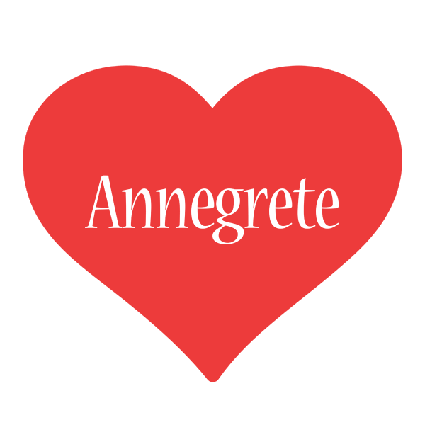Annegrete love logo