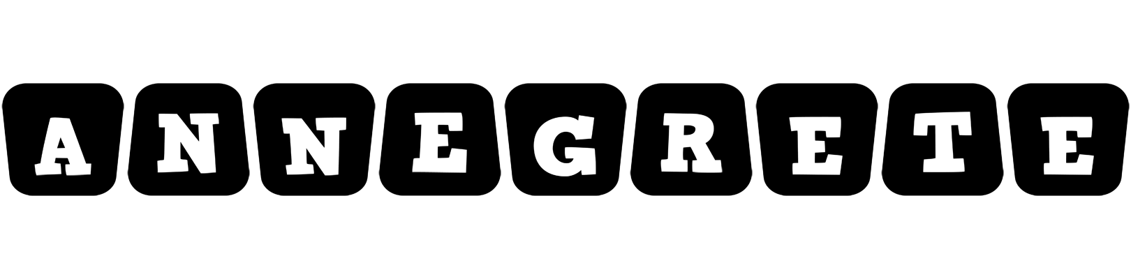 Annegrete racing logo