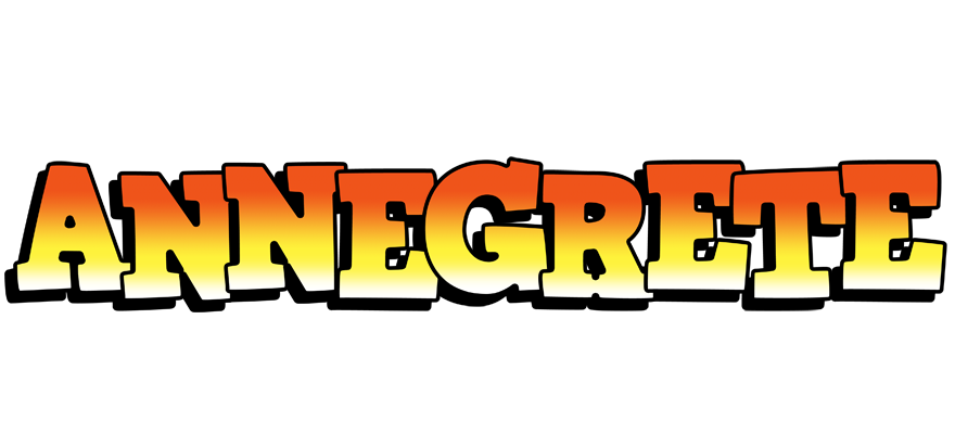 Annegrete sunset logo