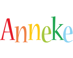 Anneke birthday logo