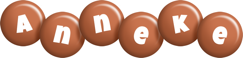 Anneke candy-brown logo