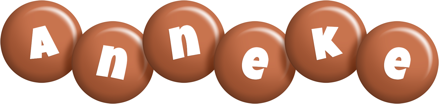 Anneke candy-brown logo