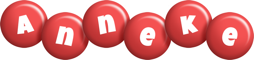 Anneke candy-red logo