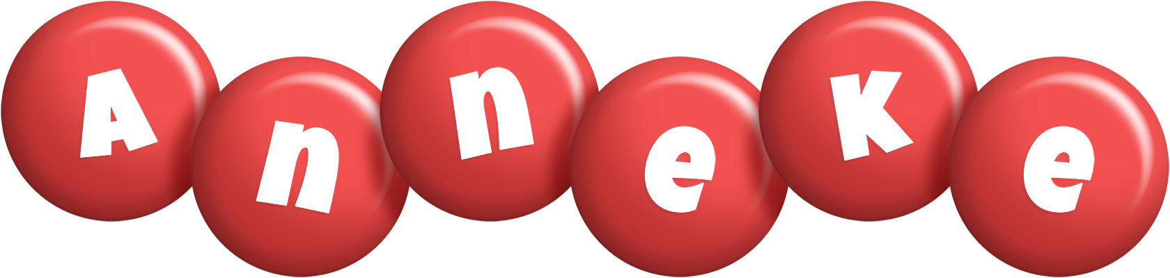 Anneke candy-red logo
