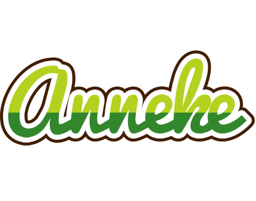 Anneke golfing logo