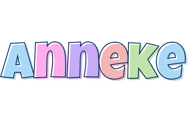 Anneke pastel logo
