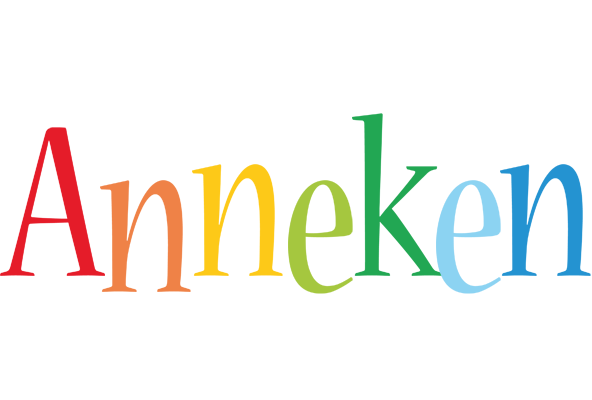 Anneken birthday logo