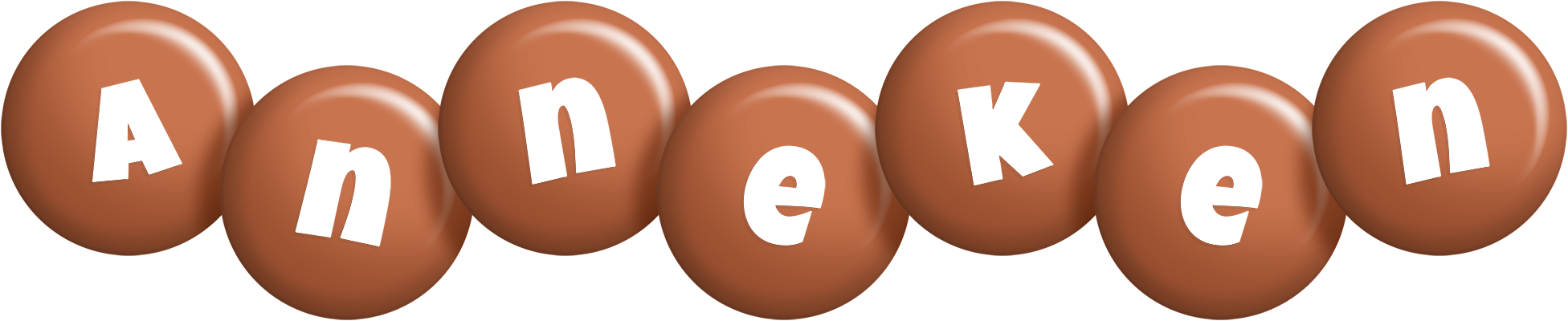 Anneken candy-brown logo