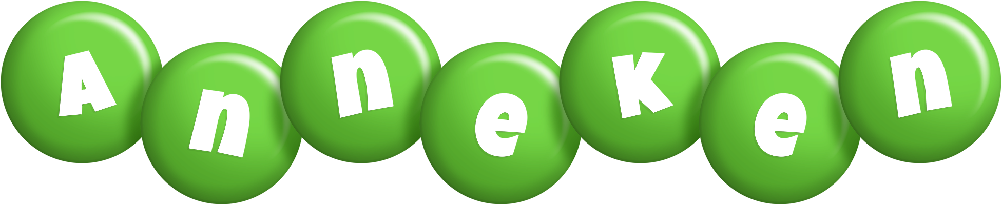 Anneken candy-green logo