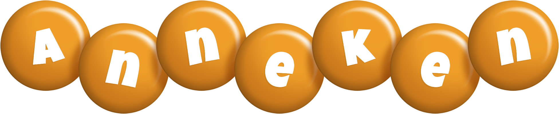 Anneken candy-orange logo