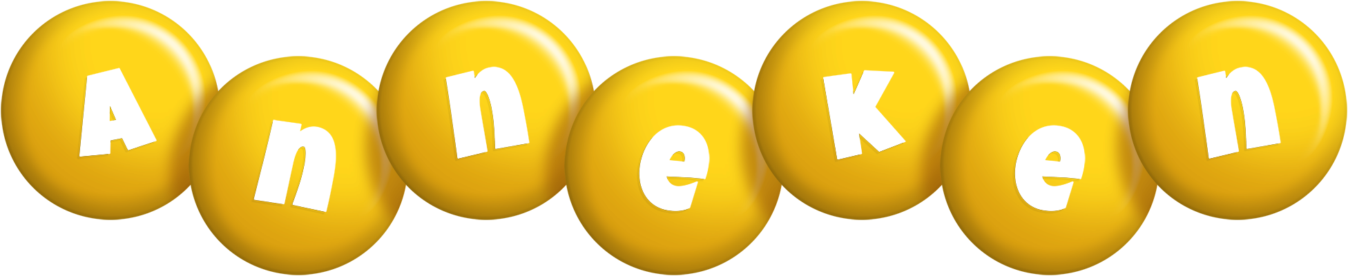 Anneken candy-yellow logo