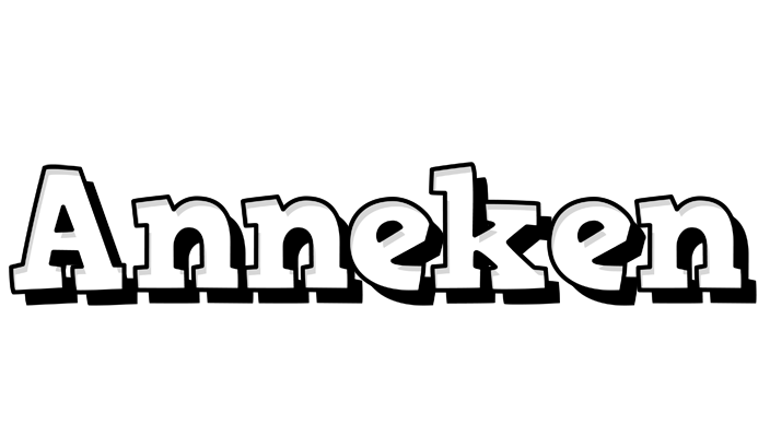 Anneken snowing logo