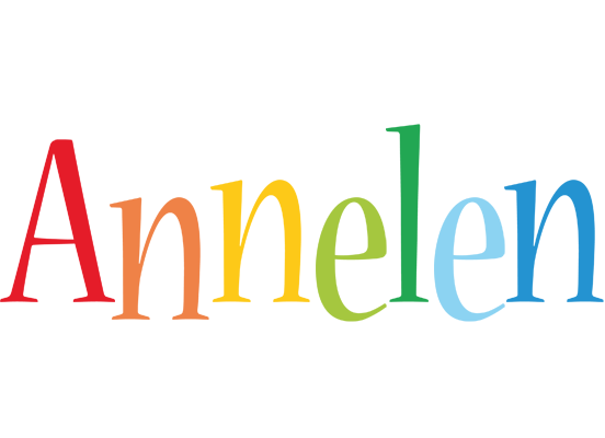 Annelen birthday logo