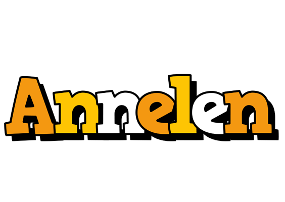 Annelen cartoon logo