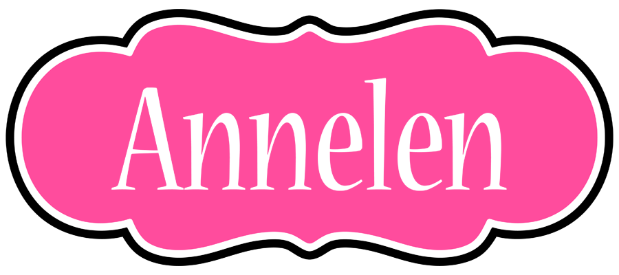 Annelen invitation logo