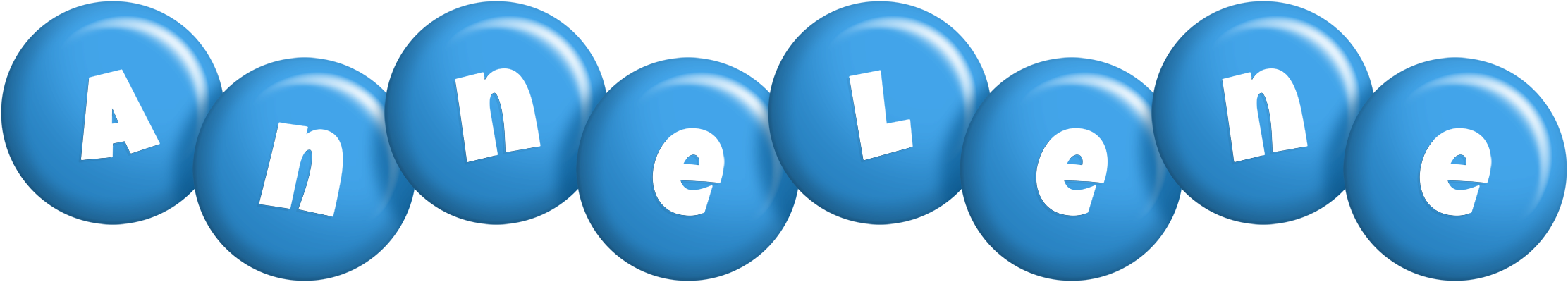 Annelene candy-blue logo