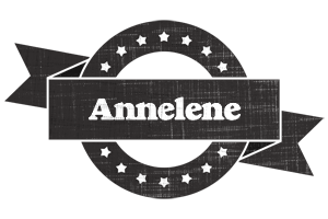 Annelene grunge logo