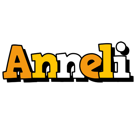 Anneli cartoon logo