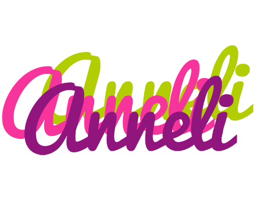 Anneli flowers logo