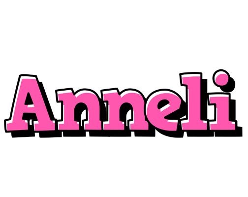 Anneli girlish logo