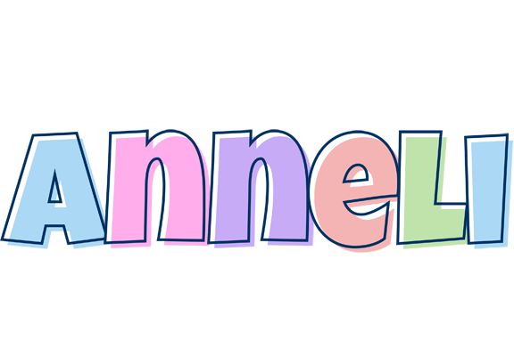 Anneli pastel logo