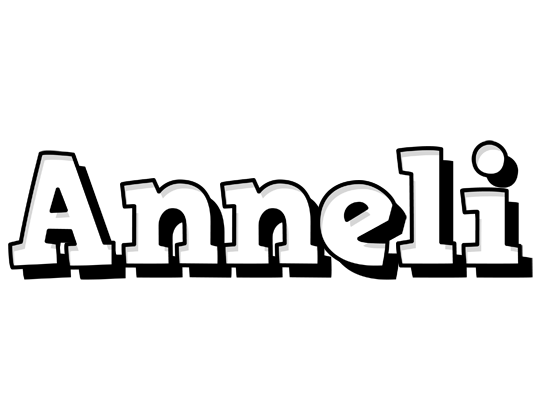 Anneli snowing logo