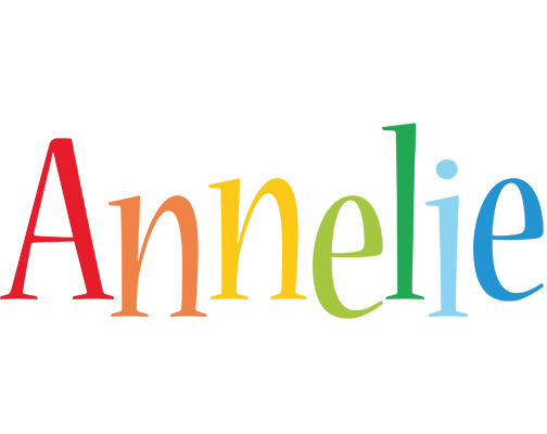 Annelie birthday logo