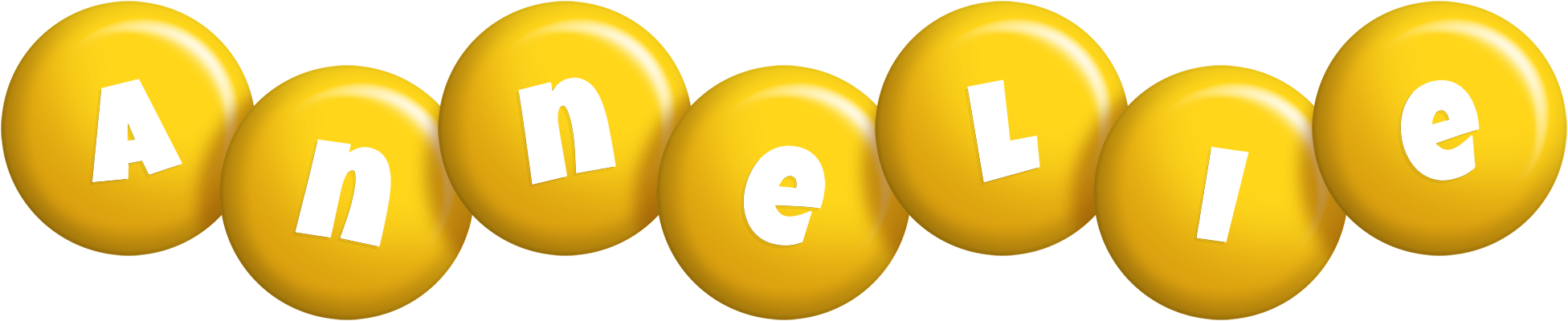 Annelie candy-yellow logo