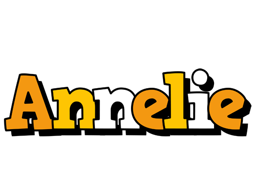 Annelie cartoon logo