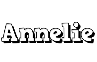 Annelie snowing logo