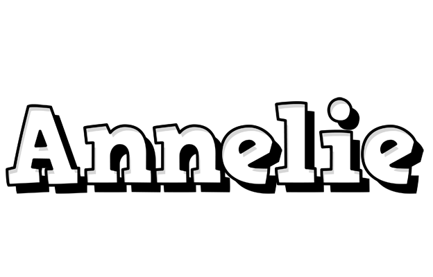 Annelie snowing logo