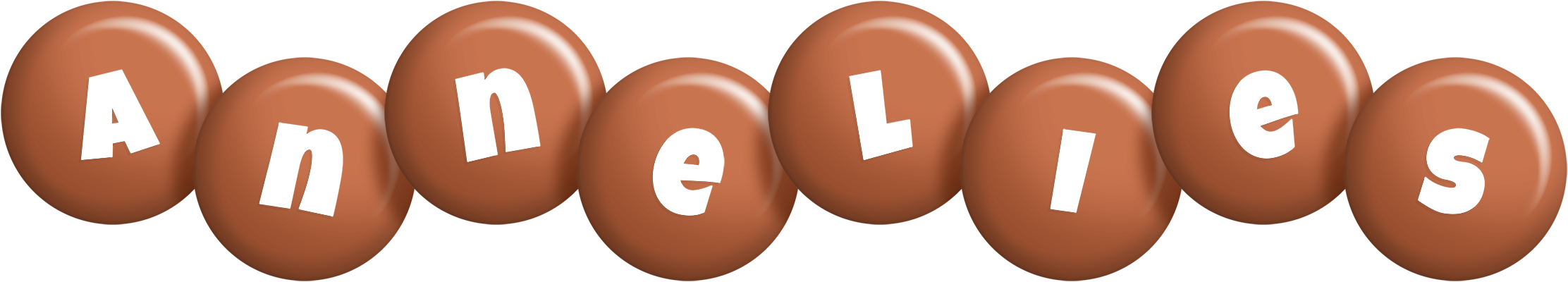 Annelies candy-brown logo