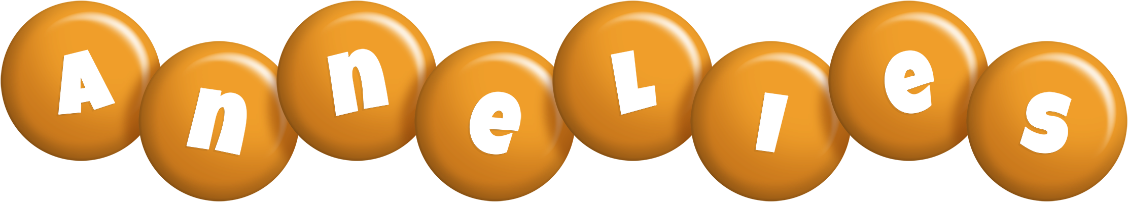 Annelies candy-orange logo