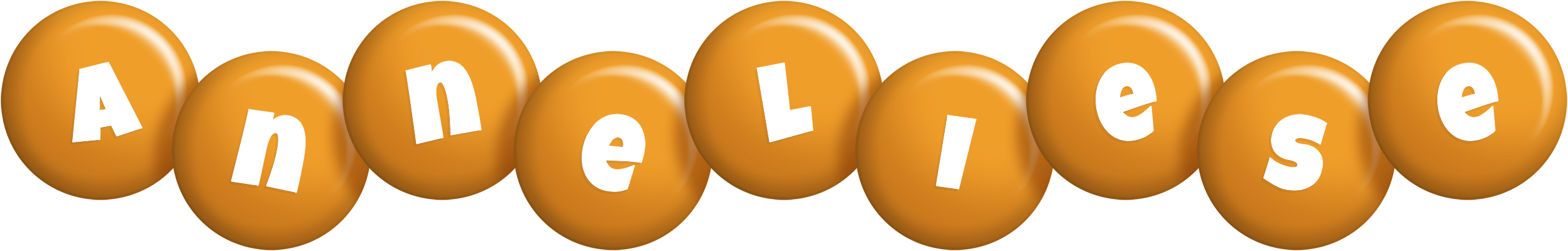 Anneliese candy-orange logo