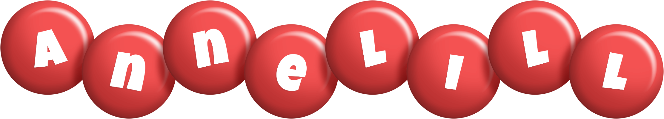 Annelill candy-red logo