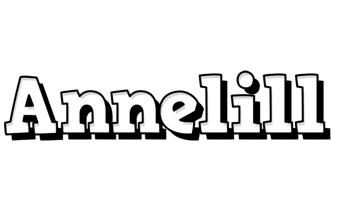 Annelill snowing logo