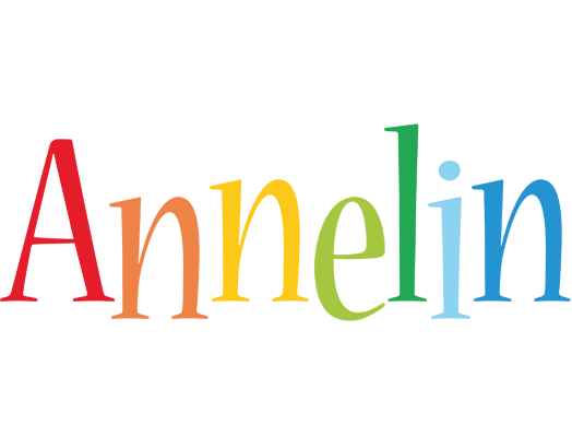 Annelin birthday logo
