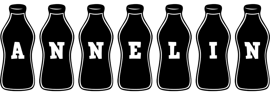 Annelin bottle logo